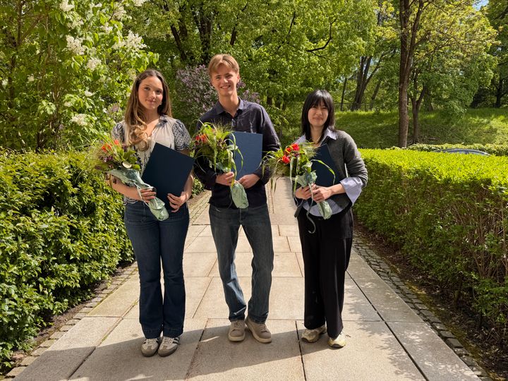 Lena Miloradovic, Nadderud videregående (Bærum), Svale Toreskaas Vedvik, Wang Toppidrett Tønsberg og Cecilia Thanh Ha Nguyen, Malakoff videregående skole (Moss)