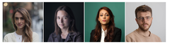Mahsa Alimardani, Nora Savosnick, Manisha Ganguly og Kyrre Lien