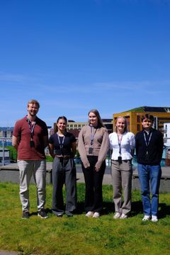 Sommerstudenter i Bouvet Bergen