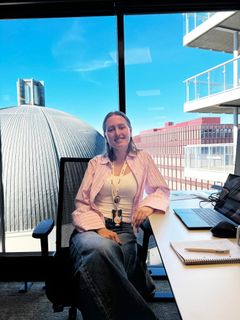 Malin Hanssen studerer interaksjonsdesign på NTNU i Trondheim og har sommerjobb i Bouvet
