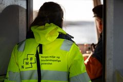 Forskere fra NMBU på feltarbeid i Oslofjorden
