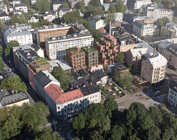Det blir cirka 50 nye boliger av høy arkitektonisk kvalitet i det nye nabolaget i Lille Uranienborg-kvartalet.