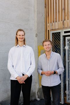 Simon Klindt og Eirik Bruun er nominert til Aspelin Ramm-prisen 2023 for sin masteroppgave om klimaendringer i by.
