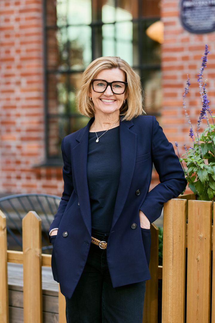 Anne-Cathrine de Lange rykker opp til ny direktørstilling i Aspelin Eiendom. Foto Åsmund Holien Mo