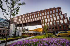 Portalen på Union Brygge i Drammen er det siste store næringsbygget Union Eiendomsutvikling har utviklet i området.