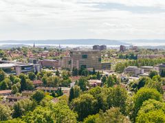 Campus Ullevål i Sognsveien 72 ble offisielt åpnet 15. september 2026. Arkitekt: Schmidt Hammer Lassen Architects