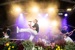 Band på scene
