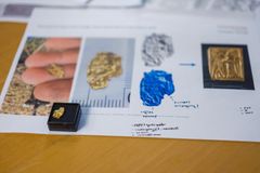 Arkeologene sammenligner funnet av gullgubben med de 16 andre som ble funnet i samme område for 129 år siden.