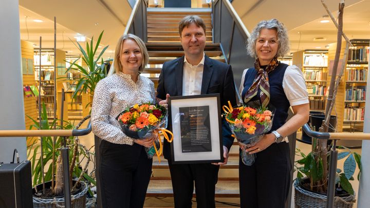 FoU-prisen 2025 ved HVO til MANREPORT-IPV.