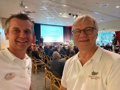 Treffgeneral Trond Olsen og hotelldirektør Lars Arne Straand gleder seg til årets treff.