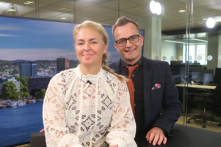 «DREAM TEAM»: Fargesjef i ifi.no, Charlotte Holberg Sveinsen, gleder seg til å ta med både interiørtips og andre fageksperter som gjester til Johannes Brun sitt «Boligrådet».
