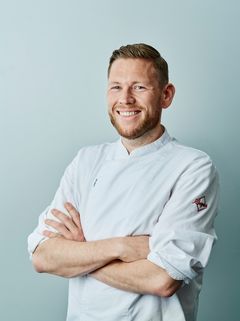 Andreas Ingul er ansatt som kokk og matfaglig rådgiver i Matprat.
