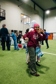 Mange smil og god stemning under Idrettsfesten til W Initiative