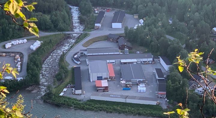 Rusånes Fabrikker i Saltdalen.
