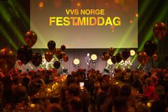 VVS Norges festmiddag samlet over 600 deltagere fra kjedene Comfort, Bademiljø, Prosjekt og Partner og leverandører.