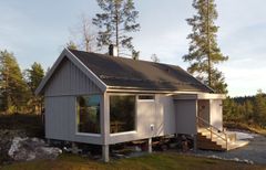 ÅRETS HYTTEPROSJEKT: Hyttemodellen "Lillebror" hvor utbygger av prosjektet er Saltdalshytta BVT. Hyttemodellen ble oppført i Krødsherad kommune i 2024.