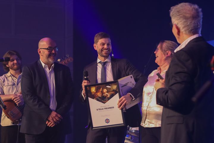 Årets Beste Bedrift 2025, gikk til Nordbohus B. Telle Trearbeid.
