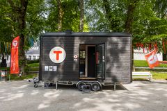 Den omreisende DNT-hytta skal besøke byer, tettsteder, naturperler, torg og møteplasser i hele landet de neste årene.