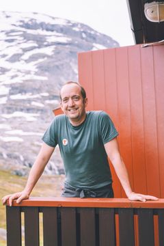 Andreas Blaauw-Hval, vertskap på Nørdstedalseter i Breheimen.
