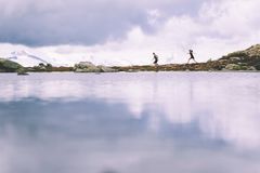Løping er populært, også i fjellet.