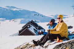 Geiterygghytta melder om fine forhold i Skarvheimen.