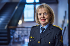 Tolldirektør Benedicte Bjørnland