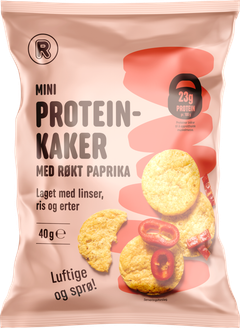 Mini proteinkaker med røkt paprika