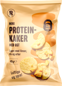 Mini proteinkaker med ost