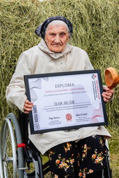 Oliva Nilsen, vinner av Buošši-prisen 2025.