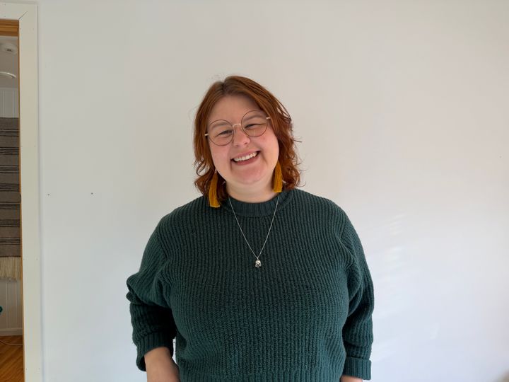 Erle Bårdsdatter Sæther loaiddasta festiválajođiheaddjin Riddu Riđđu Festiválii.