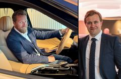 Morten Brurud og Torje Aleksander Sulland i Electric Way ønsker å knytte til seg flere forhandlere som Glommen Bil