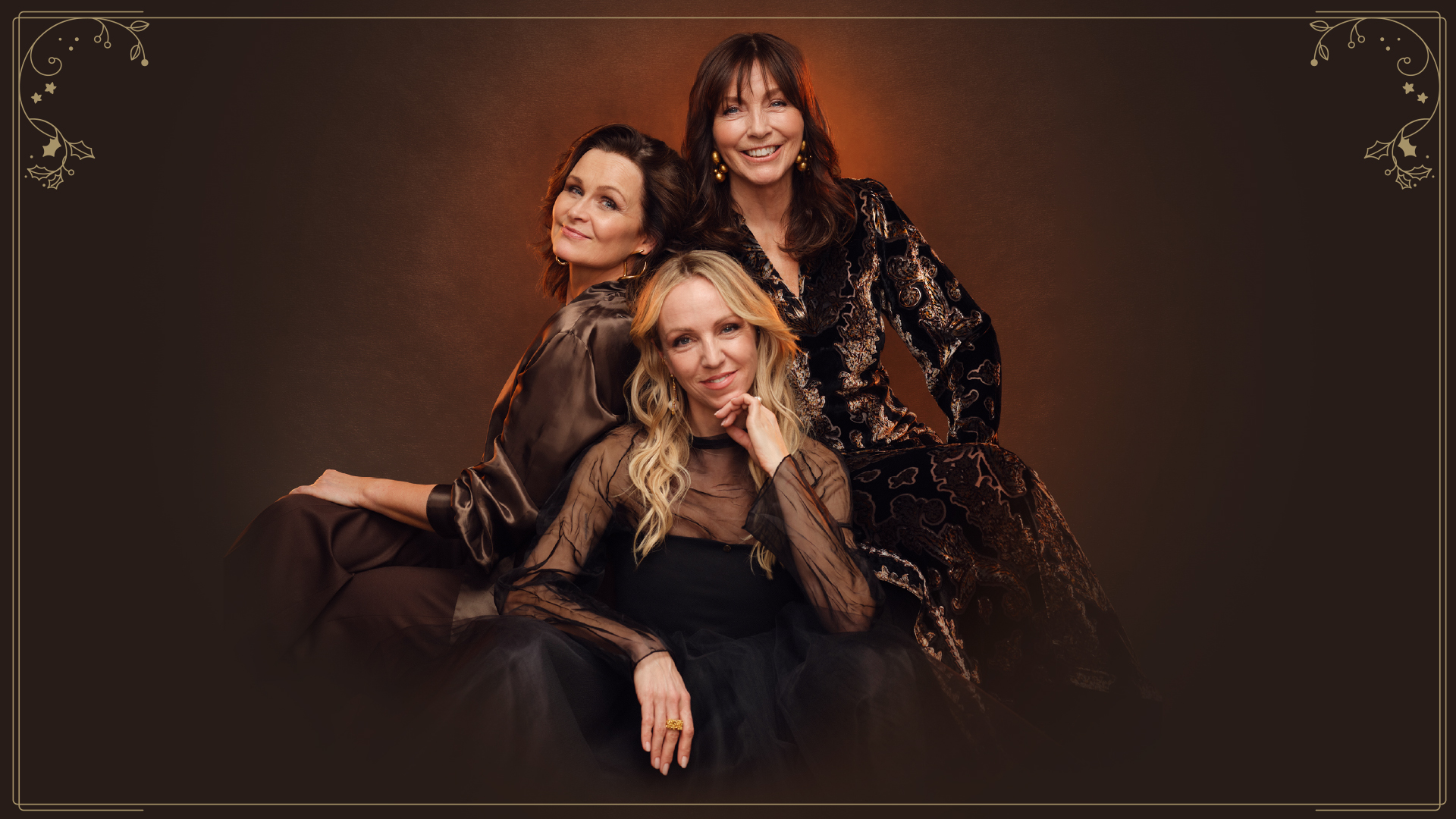 Anita Skorgan, Karoline Krüger og Sara Skorgan Teigen: en ny julekonsert trer frem