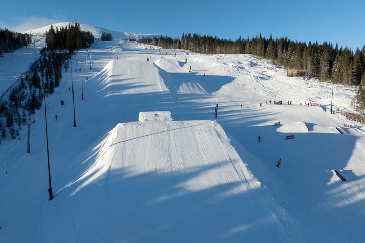 Den nye parken i Trysil