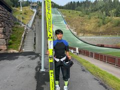 Alvin Le er blant dem som er tatt ut på Juniorlandslaget i hopp.