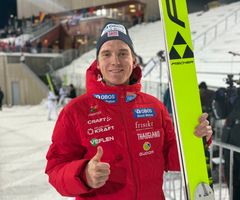 Jørgen Berget Storsveen tok sine første World Cup-poeng i helgen.