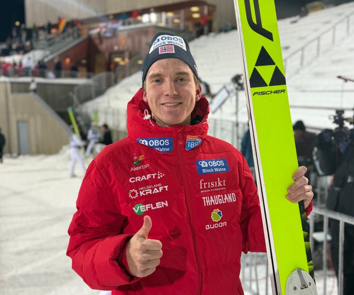 Jørgen Berget Storsveen tok sine første World Cup-poeng i helgen.