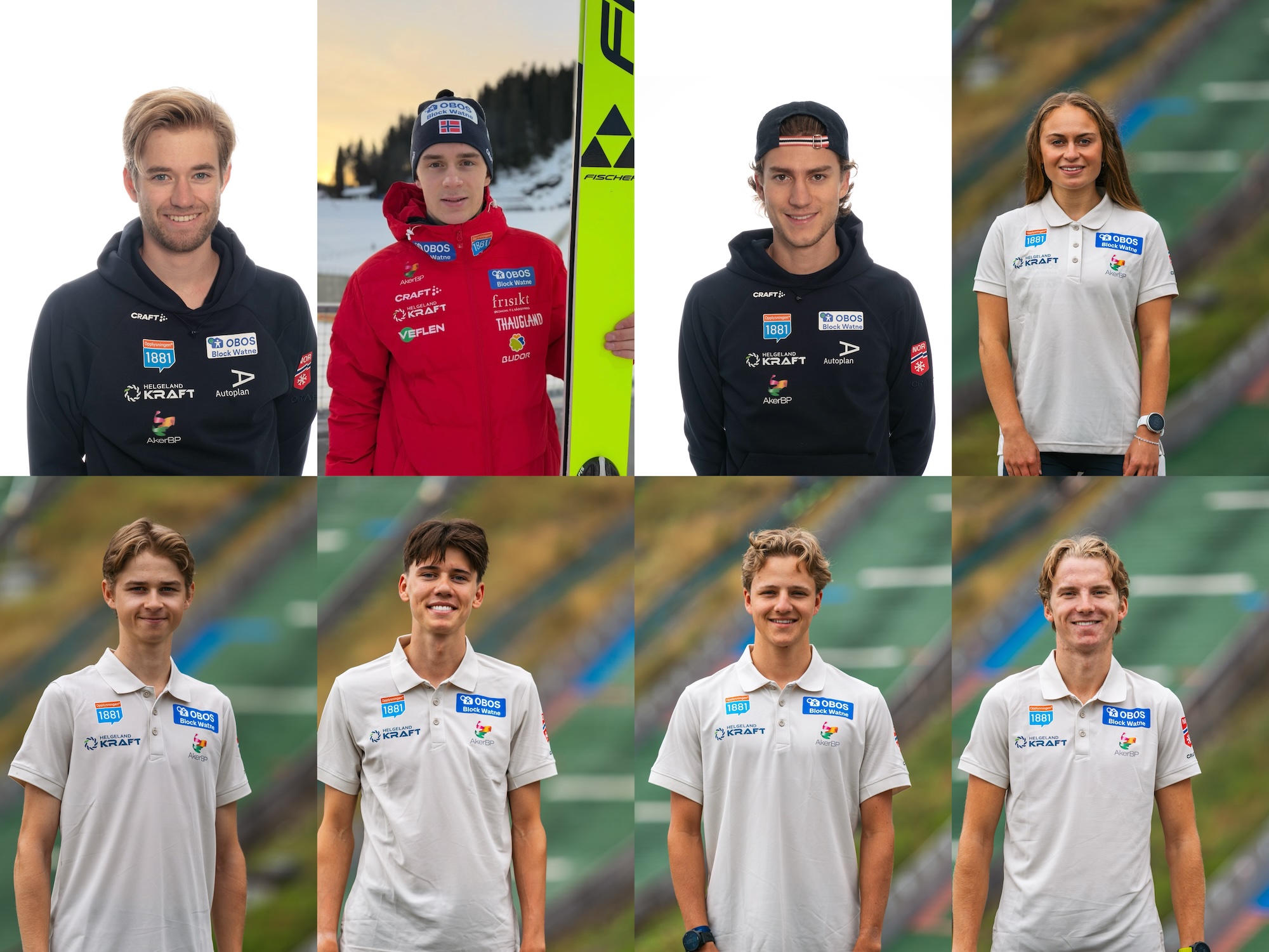 Uttak rekruttlandslag og juniorlandslag i kombiner