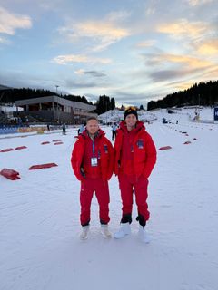 Kenneth Tanem (t.v.) og Daniel Myrmæl Helgestad