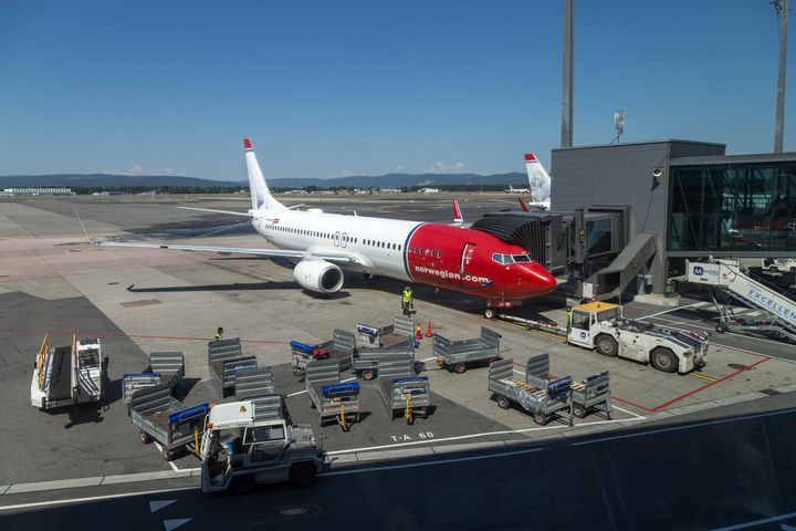 Fly på Gardermoen