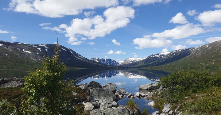 Breidalsvatn i Øvre Otta-utbyggingen