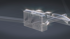 Animasjon kraftstasjon Låvi kraftverk