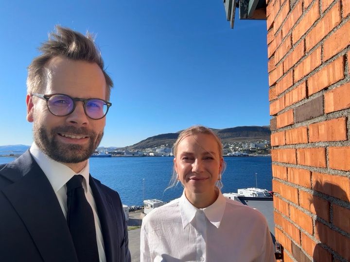 Advokat Olaf Halvorsen Rønning og advokatfullmektig Oline Bredeli i Elden Advokatfirma
