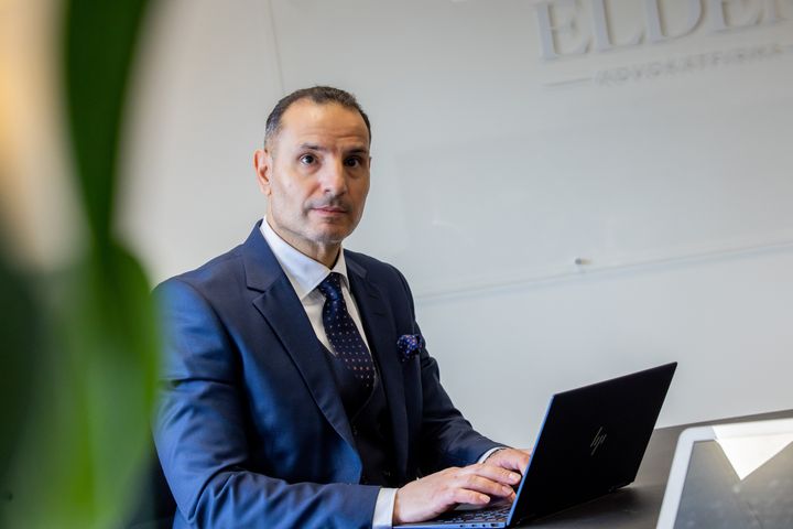 Advokat Farid Bouras i Elden Advokatfirma AS