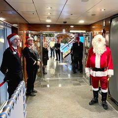 Bilde fra fjorårets julefeiring