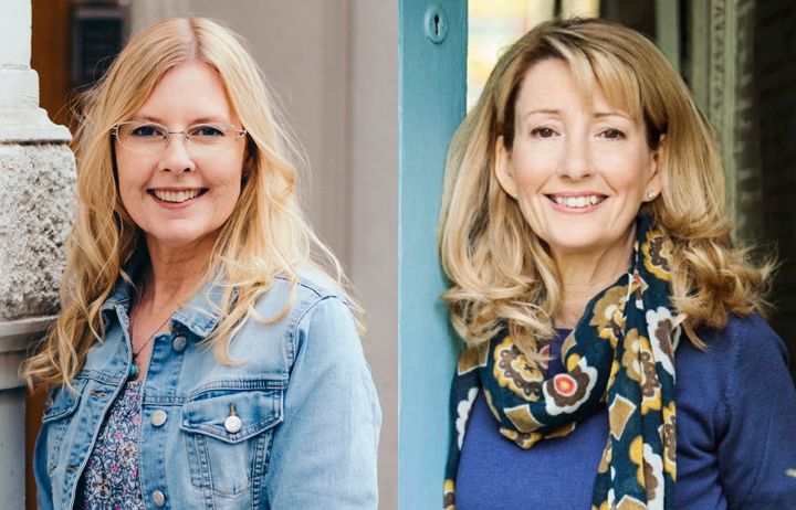 Caroline Säfstrand (til venstre) og Erica James er svært populære blant norske lesere.