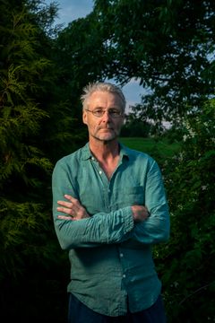 Øystein Lie har vært til stede på lokallagets møter og intervjuet medlemmer og Giskes støttespillere. Foto: Marthe Lein