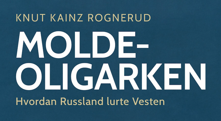 "Molde-oligarken" lanseres 24. november, og 4. desember gjester Knut Kainz Rognerud Norge.
