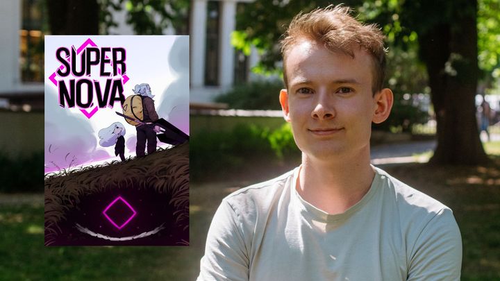 Serieskaper Peder Honrseth Nygaard er debutant med boken Supernova.