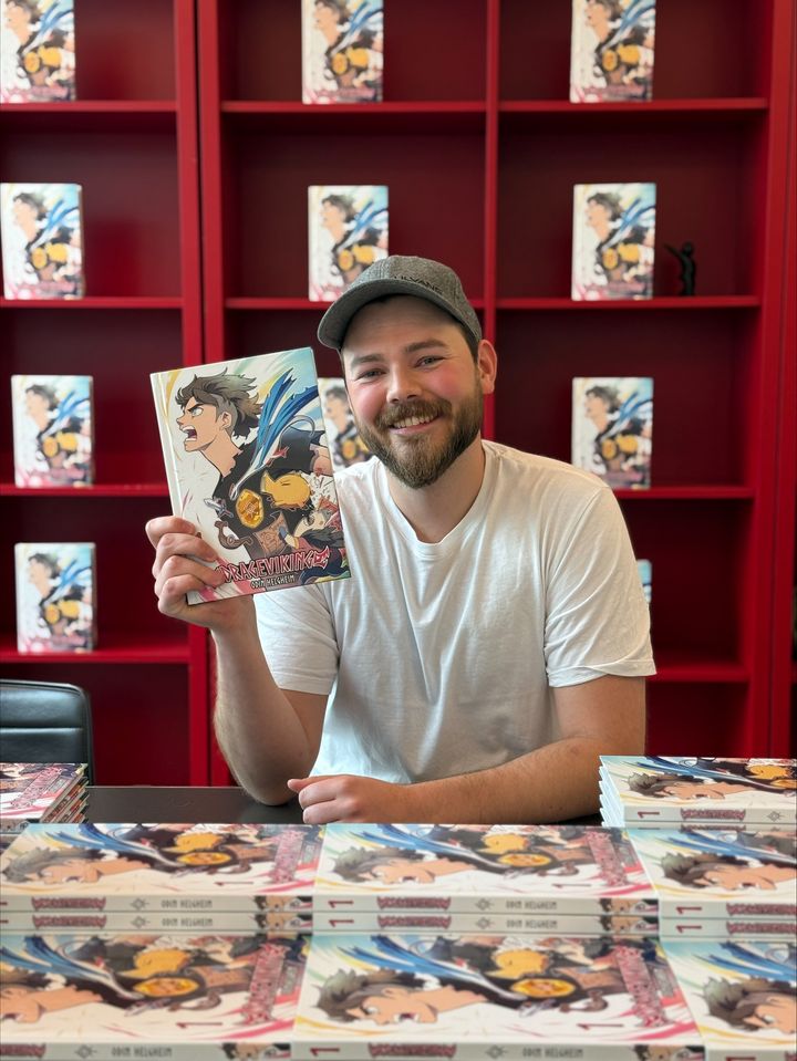 Odin Helgheim er klar med nye viking-eventyr. «En Don Rosa for en ny generasjon!» sier redaktøren.