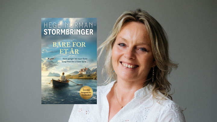 STORSLÅTT FEELGOOD: Hege Norman-Stormbringer har latt seg inspirere av hvordan det var å flytte fra Østlandet til et stormskadet småbruk på Vestlandet. Foto: Christopher Helberg